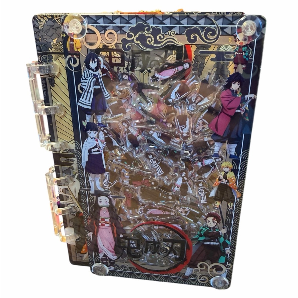 Demon Slayer Anime-Themed Acrylic Shaker Notepad